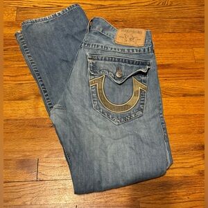 True Religion Camo Horseshoe Jeans